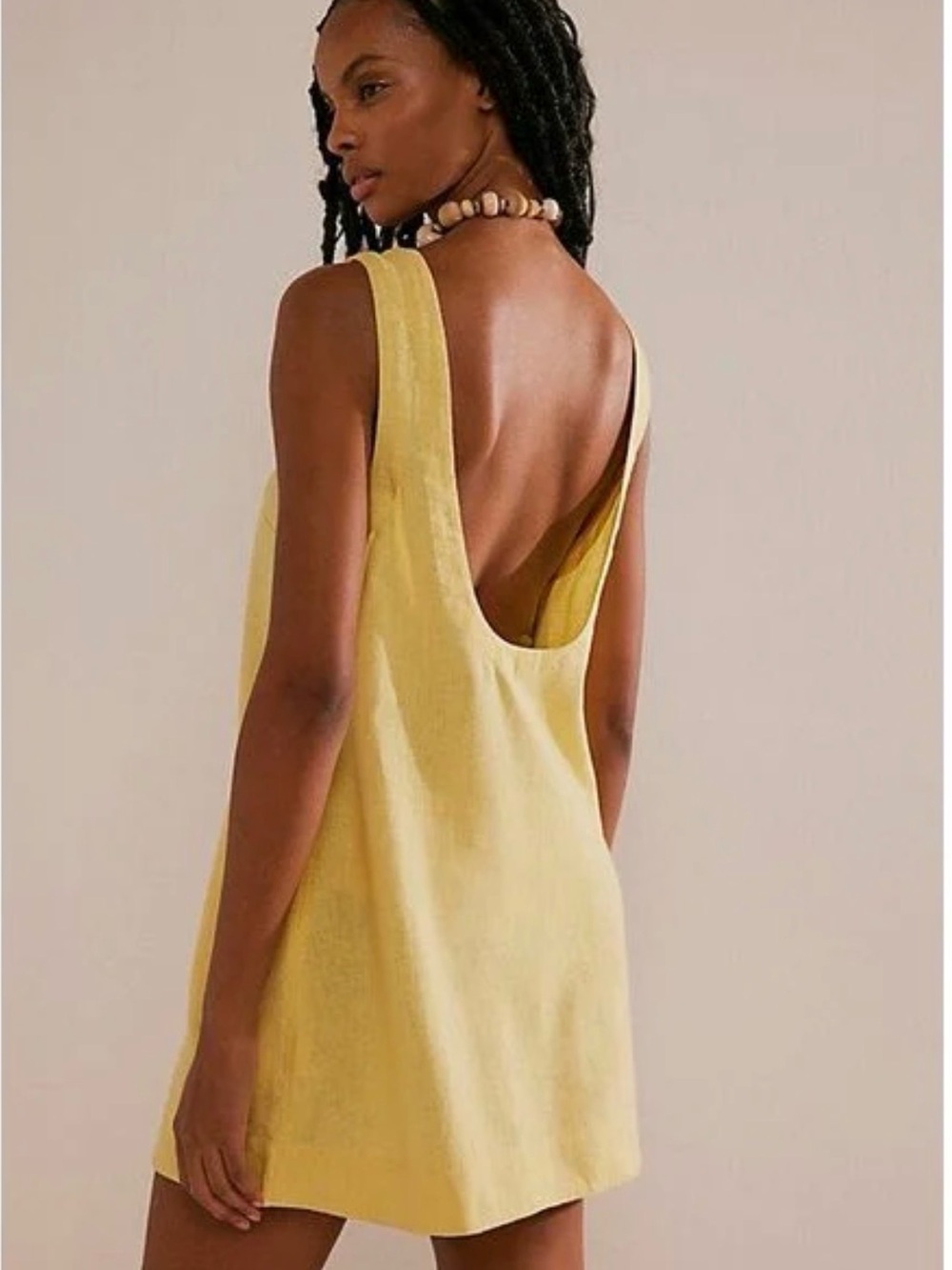 NWT Free People Scoop-Back Mini Dress